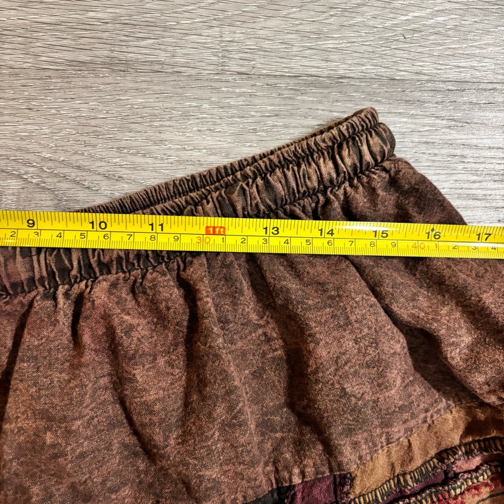 Gardenbelle Boho Patchwork Colorblock 70s Hippie … - image 4